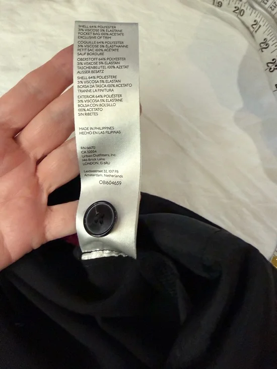 ANTHROPOLOGIE MAEVE Pleated Trousers Wide-Leg Black Pants 10 - Picture 10 of 14